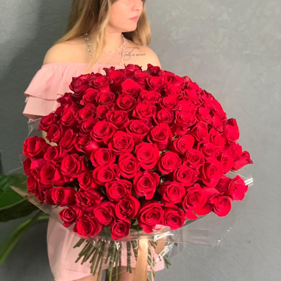 Букет из 101 красной розы articul: 74562